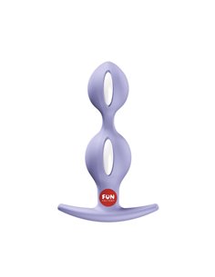 B Balls Duo Plug Anal Púrpura