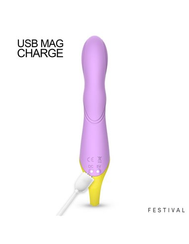 Lilly Estimulador 10 Funciones USB Magnético