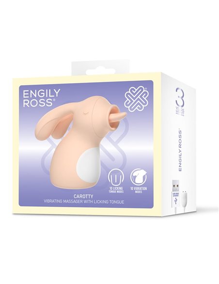 Carotty Masajeador con Vibracion y Licking