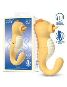 Seaboo Masajeador con Vibracion y Lengua Licking