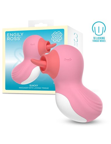 Quacky Masajeador con Lengua Licking