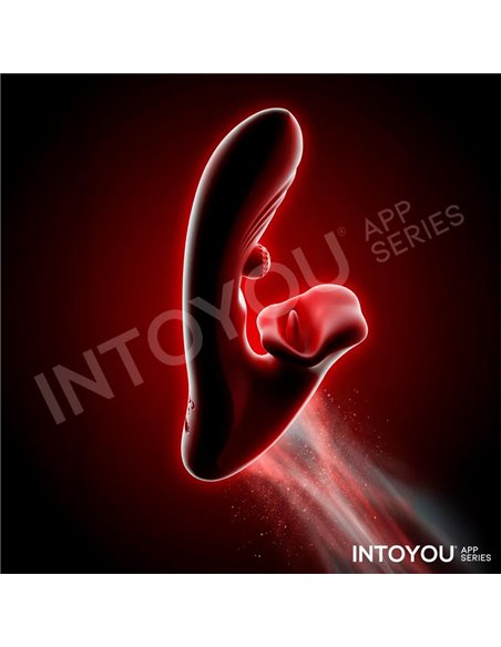 Franky Vibrador con Biting y Bola Rotativa con APP
