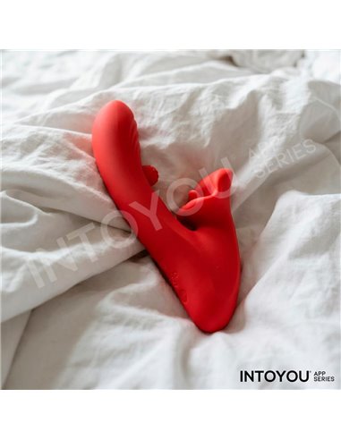 Franky Vibrador con Biting y Bola Rotativa con APP