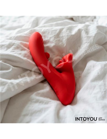 Franky Vibrador con Biting y Bola Rotativa con APP