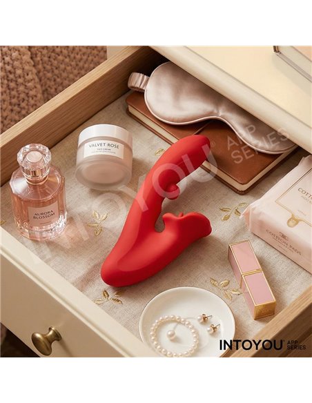 Franky Vibrador con Biting y Bola Rotativa con APP