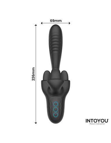 Triton Vibrador Triple Lengua