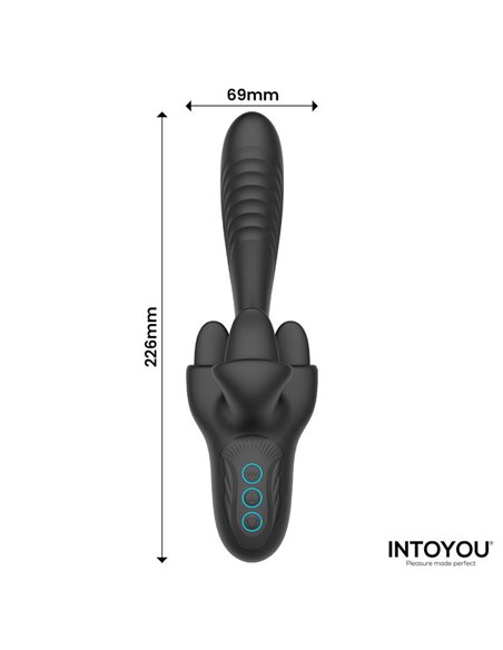 Triton Vibrador Triple Lengua