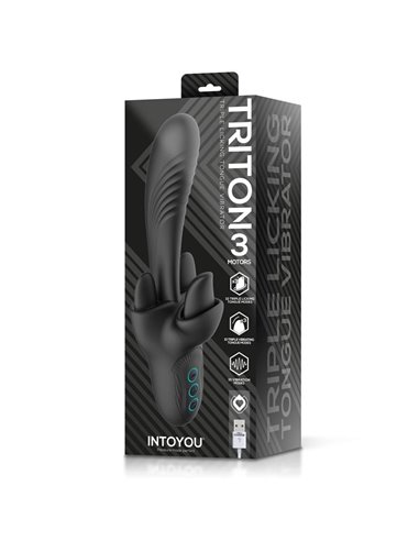 Triton Vibrador Triple Lengua