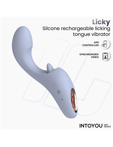 Licky Vibrador con Lengua Licking con App