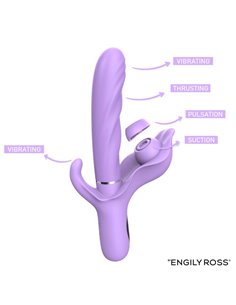 Apollo Vibrador con Thrusting, Tapping y Succión 2