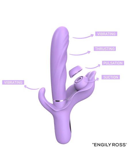 Apollo Vibrador con Thrusting, Tapping y Succión