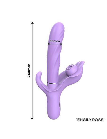 Apollo Vibrador con Thrusting, Tapping y Succión