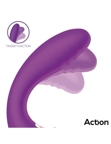 Two Lovers 3 in 1 Vibrador con Finger y Succión