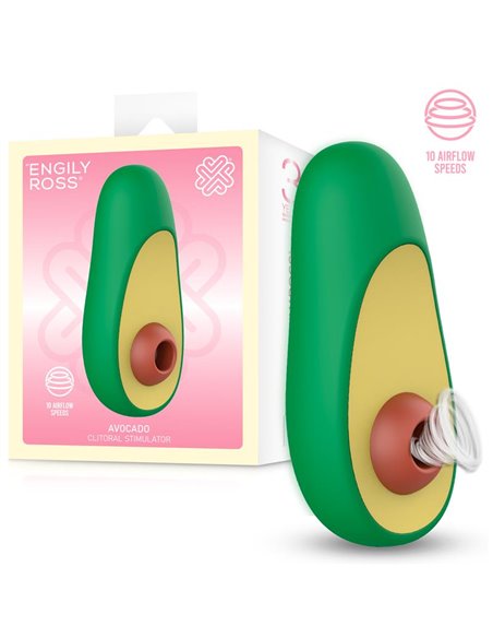 Avocado Estimulador de Clítoris con Succión