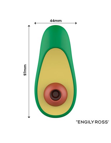 Avocado Estimulador de Clítoris con Succión