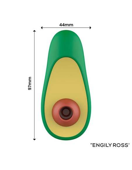 Avocado Estimulador de Clítoris con Succión