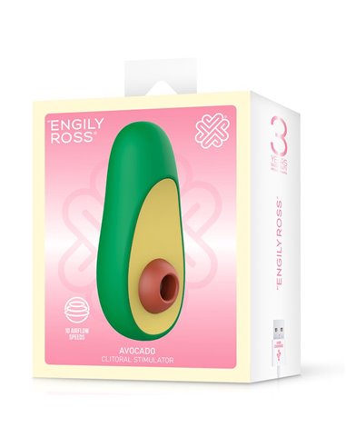 Avocado Estimulador de Clítoris con Succión