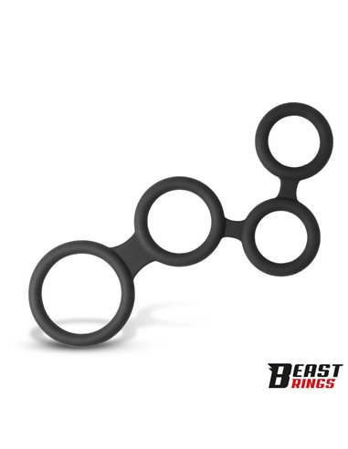 Multi-Anillo para el Pene Silicona 47 mm