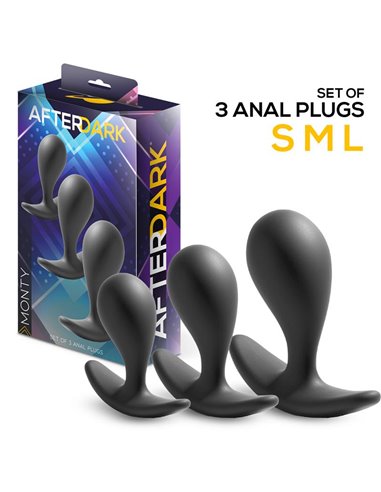 Monty Set de 3 Plugs Anales