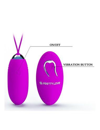 Huevo Vibrador Control Remoto Jenny