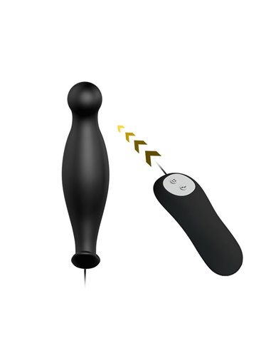 Plug Anal con 12 Patrones de Vibración