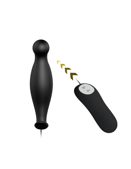 Plug Anal con 12 Patrones de Vibración