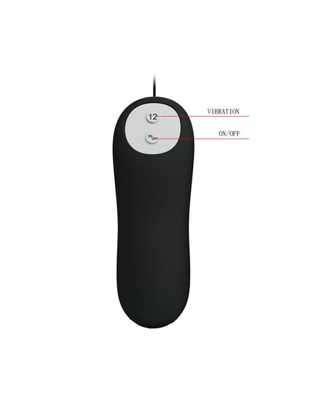 Plug Anal con 12 Patrones de Vibración