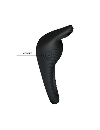 Anillo Vibrador Thimble Negro