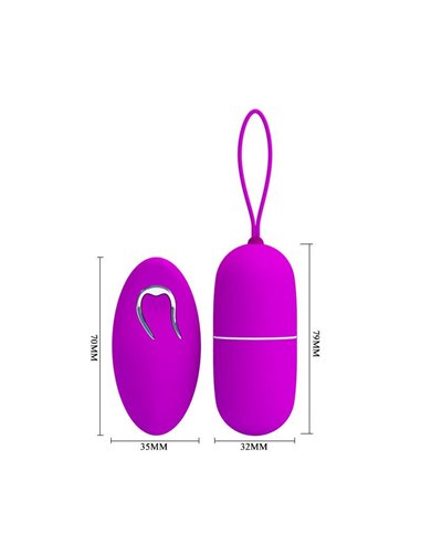 Huevo Vibrador Arvin Color Púrpura