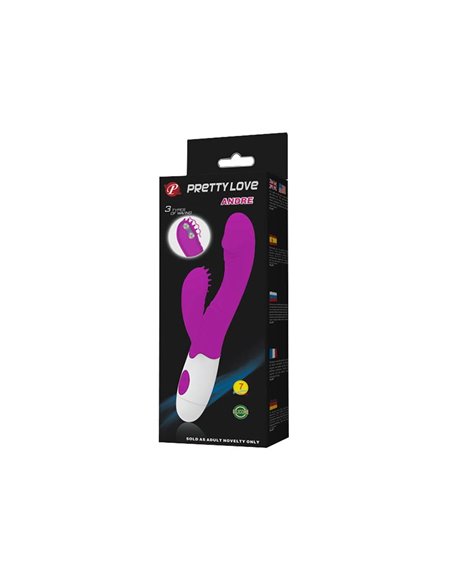 Vibrador Andre Color Púrpura
