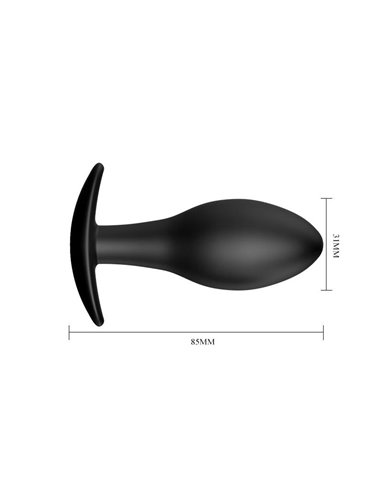 Plug Anal Ancla Negro