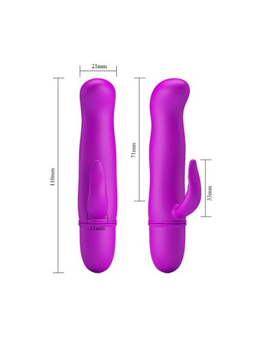 Vibrador Blithe Color Púrpura