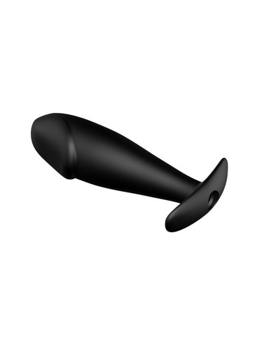 Plug Anal Negro con Mando
