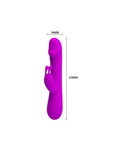 Pretty Love Vibrador Robert Color Púrpura