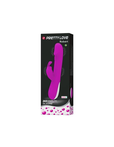 Pretty Love Vibrador Robert Color Púrpura