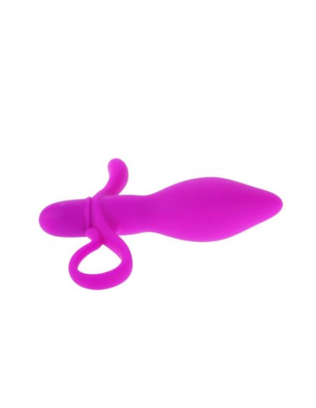 Plug Anal con Vibración Taylor Color Púrpura