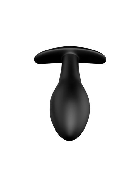 Plug Anal Negro Forma Ancla con Control Remoto