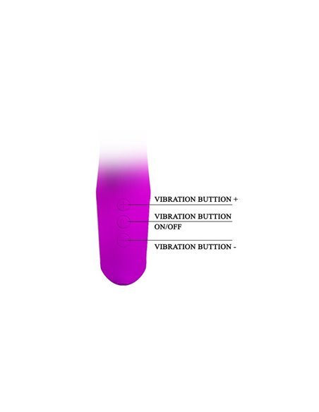 Vibrador Hot Rabbit Púrpura
