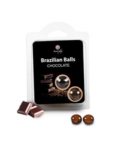 Set 2 Brazilian Balls Aroma a Chocolate