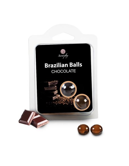 Set 2 Brazilian Balls Aroma a Chocolate