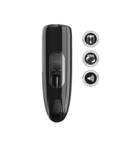 Masturbador Automático Marlos con Vibración y Movimiento USB