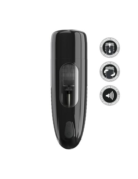 Masturbador Automático Marlos con Vibración y Movimiento USB