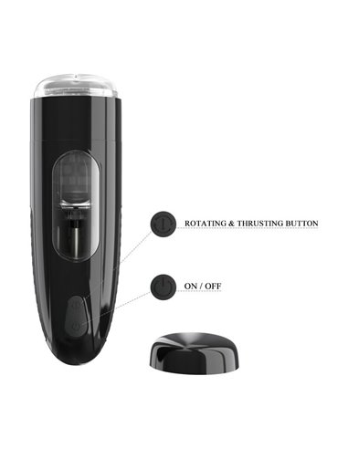 Masturbador Automático Marlos con Vibración y Movimiento USB