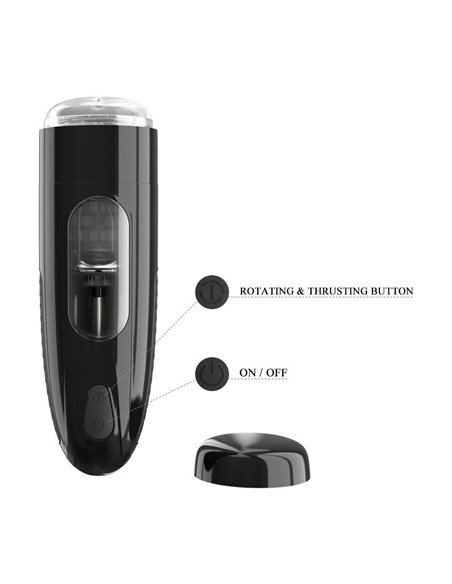Masturbador Automático Marlos con Vibración y Movimiento USB