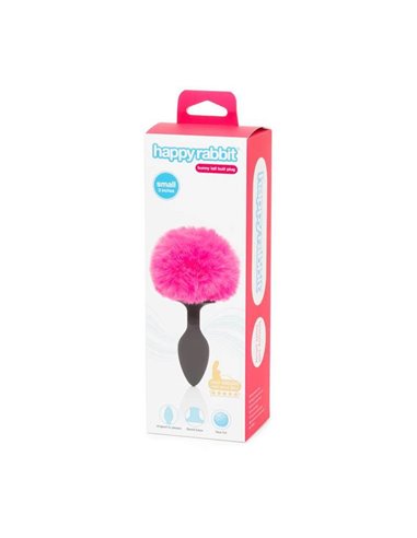 Plug Anal con Cola Color Rosa Pequeño