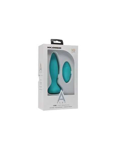 Plug Anal con Vibración Vibe Adventurous Turquesa