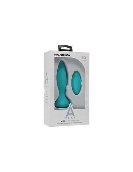 Plug Anal con Vibración Vibe Adventurous Turquesa