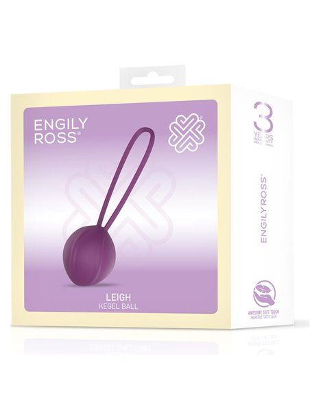 Leigh Bola Kegel Silicona Púrpura