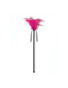 Estimulador con Plumas Fúcsia