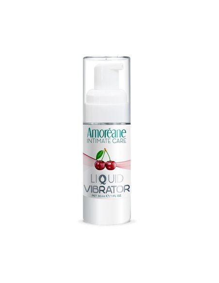 Vibrador Líquido Sabor Cereza 30 ml